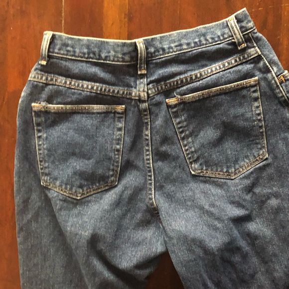 Wrangler for women straight leg mom jeans 10 x 29/med wash/12 in rise/7 in zip - Picture 12 of 14